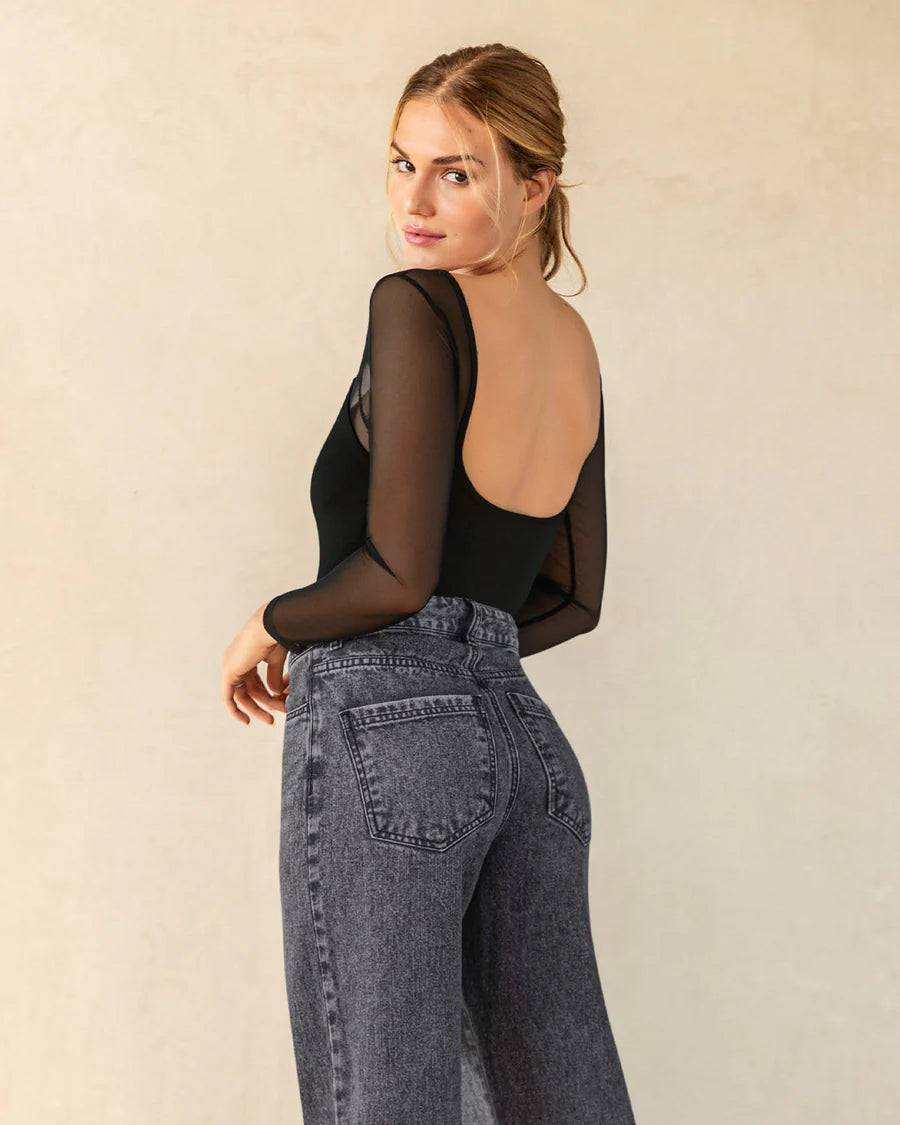 Body manga larga colaboración SEREZ-J2938