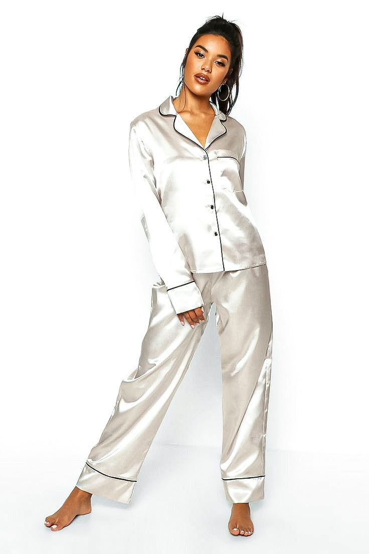 Conjunto Camisa manga corta y pantalón largo by La Beauté