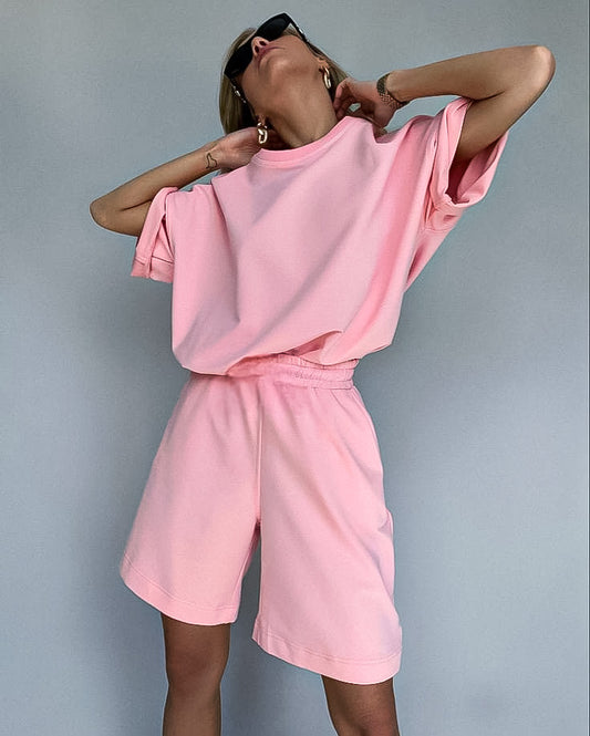 Conjunto de blusa y short