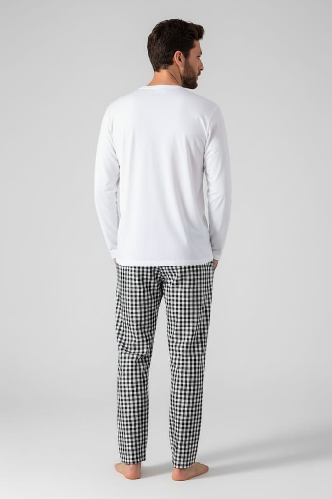 Conjunto de blusa y pantalón de manga larga by La Beauté