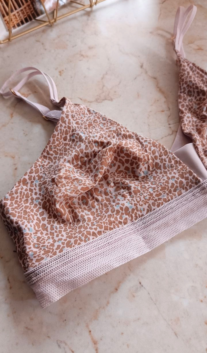 Bralette tipo top ultra cómodo y liviano