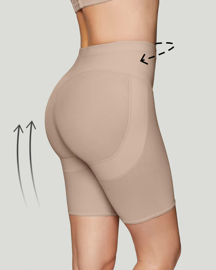 Panty faja tipo short levanta cola de control en abdomen – Voila Lingerie &  Balneaire